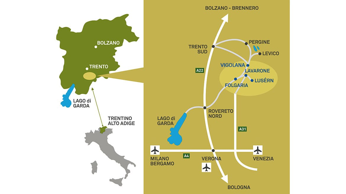 How To Reach Us Azienda Per Il Turismo Folgaria Lavarone