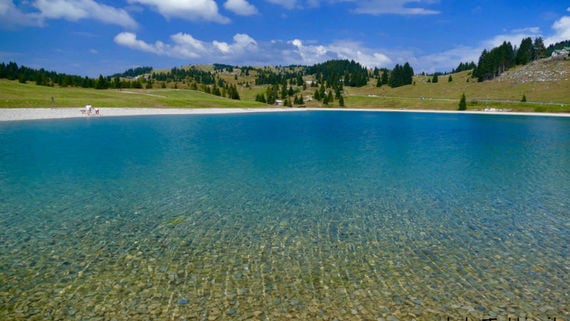 "Passo Coe coi bambini: dal laghetto a Malga Melegna in passeggino" by babyTrekking.it