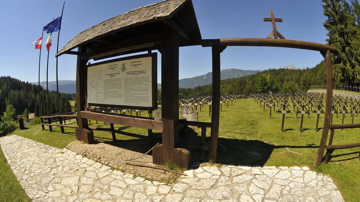 Österreichisch-Ungarischer soldatenfriedhof Lavarone