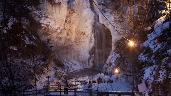 The Ofentol Waterfall