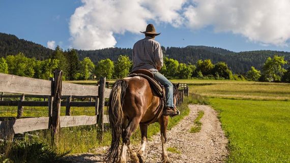 Vacanze a cavallo in Trentino sull'Alpe Cimbra