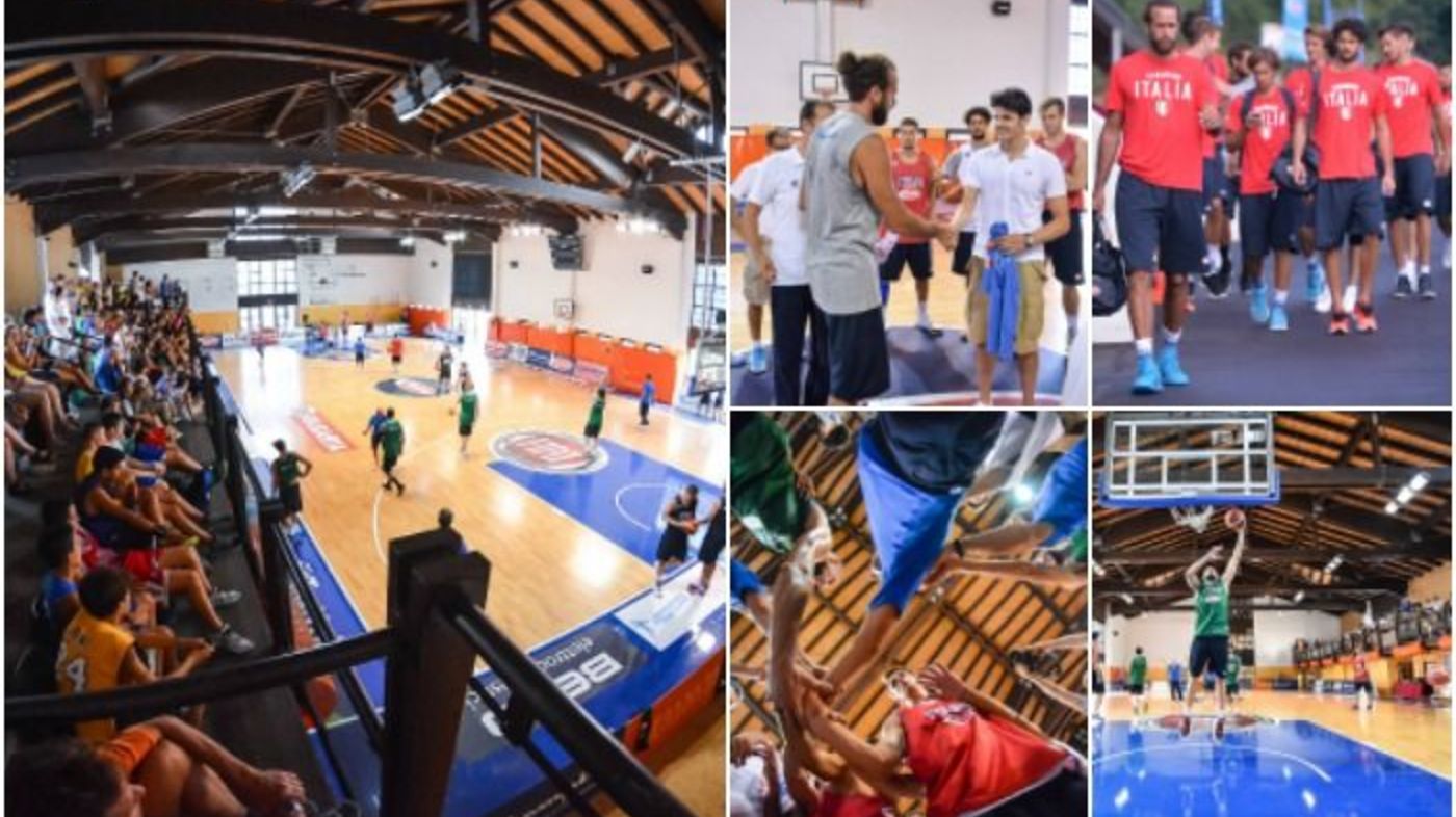 Raduno della Nazionale Italiana di Basket