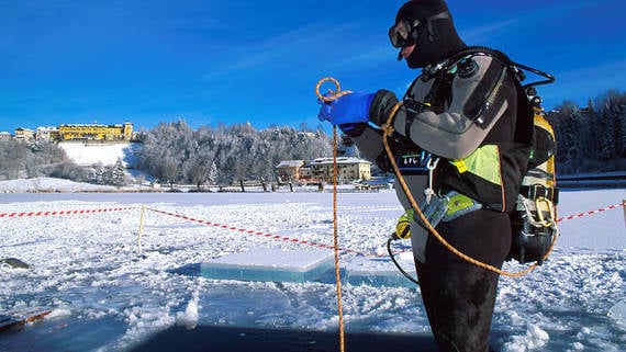 UNDER ICE 2016 - Stage di Immersione sotto i Ghiacci