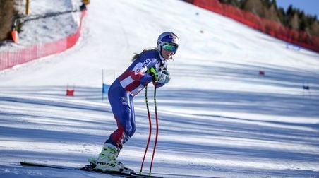Lindsey Vonn entusiasta degli allenamenti sull’Alpe Cimbra e potrebbe tornare a marzo