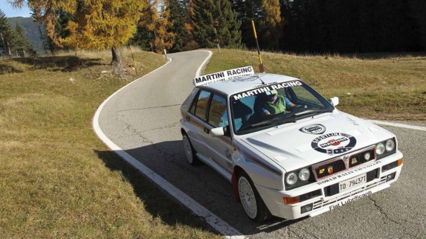 On the magic road: LANCIA DELTA INTEGRALE