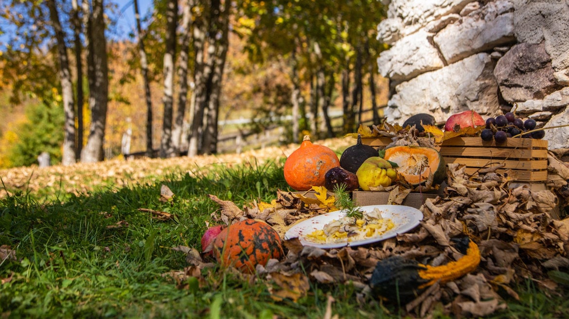 Herbst auf der Alpe Cimbra