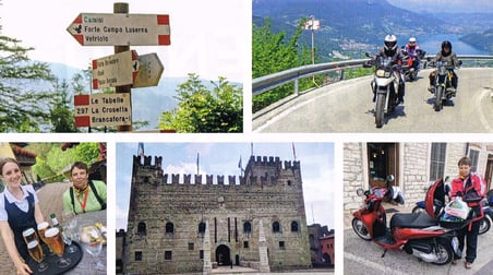 Scooterrijden in Trentino by scooter&bikexpress