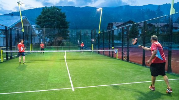 Il primo campo da Padel sopra i 1000 m di altitudine!