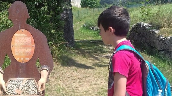 SENTIERO DALLE STORIE ALLA STORIA by Bambini in Montagna