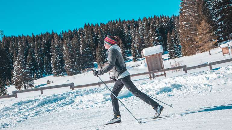 Sull’ Alpe Cimbra in Trentino a ritmo lento con gli sci da fondo