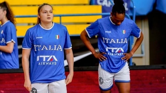 La squadra azzurra femminile Under 20 di basket a Folgaria per il ritiro pre Campionato Europeo