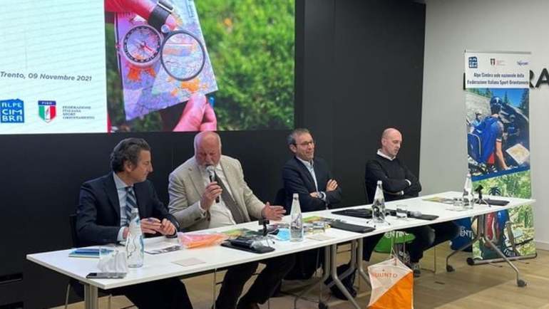 Presentato l'accordo Orienteering e Alpe Cimbra Trentino