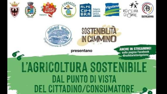 L’agricoltura sostenibile dal punto di vista del cittadino/consumatore