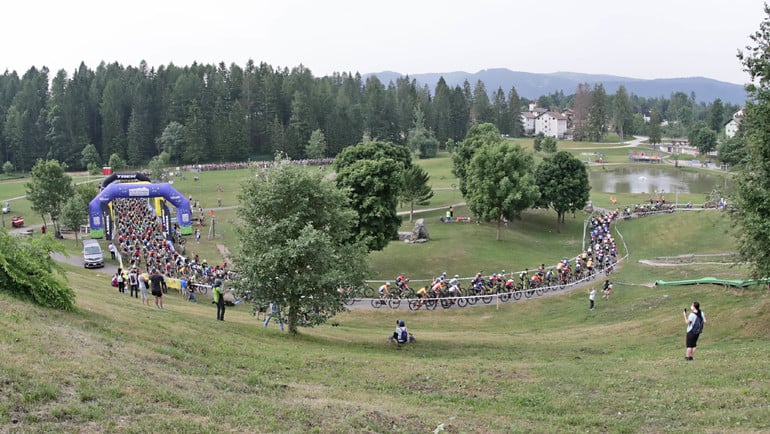 Rai Sport trasmette la ‘100 KM DEI FORTI’ lo spettacolo MTB sull’Alpe Cimbra va in tv