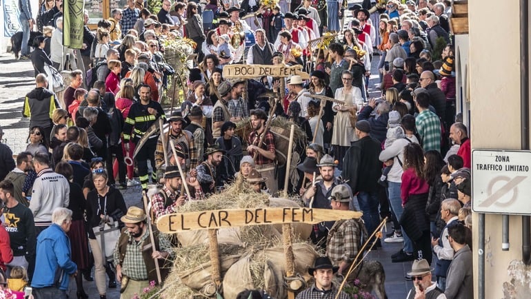 All is set for "Brava Part," the Alpe Cimbra witch