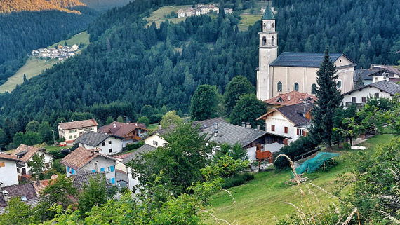 San Sebastiano di Folgaria: altitudine e passeggiata tra boschi e ruscelli