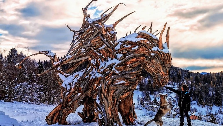 Scopri l'Alpe Cimbra: il posto perfetto per una vacanza invernale in famiglia!