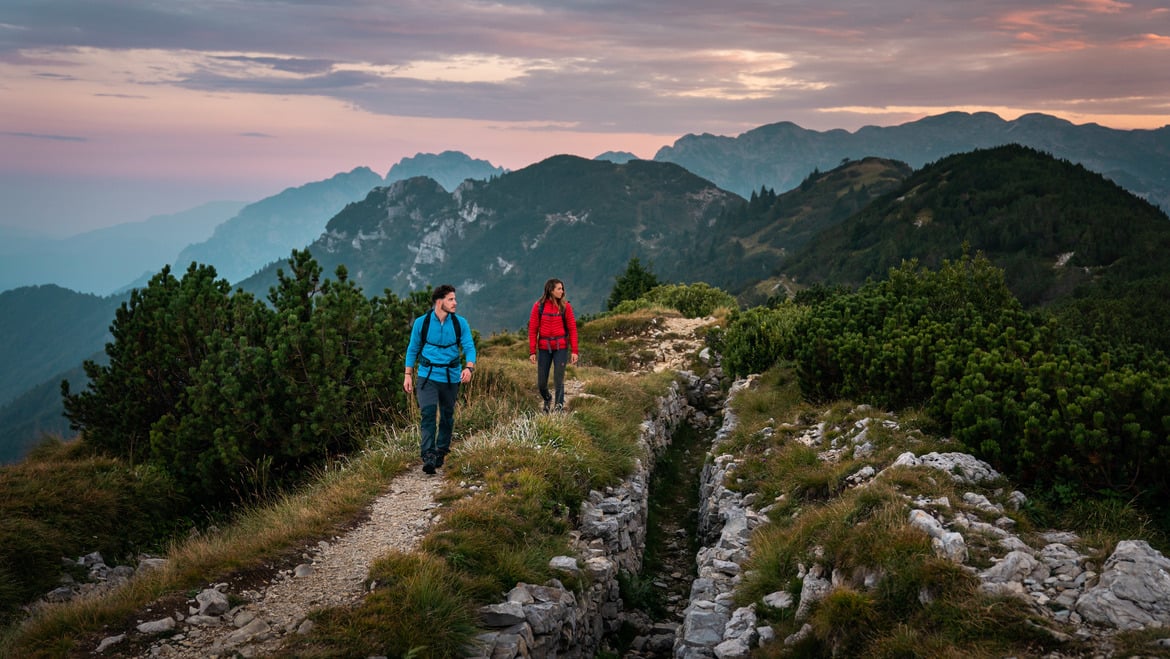 Bergluft auf der Alpe Cimbra