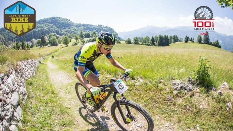 Tony Longo l'ultimo "forte" della 100km sull'Alpe Cimbra. Sull'Alpe Cimbra si sfreccia fra la storia.