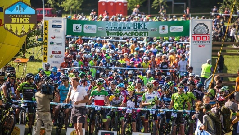 Tony Longo l'ultimo "forte" della 100km sull'Alpe Cimbra. Sull'Alpe Cimbra si sfreccia fra la storia.