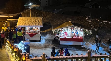 Alpe Cimbra (Tn): A Lavarone sull’Alpe Cimbra si accendono le luci del Mercatino di Natale