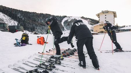 La Nazionale di sci alpino norvegese e lo US Ski Team si allenano in Trentino