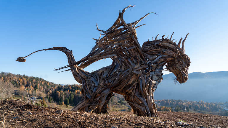 Dopo l’incendio Lavarone aspetta il nuovo Drago Vaia