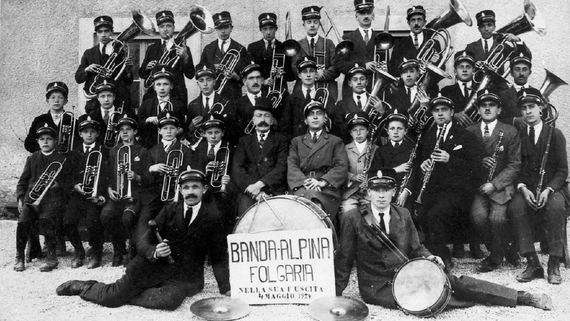 Cent'anni della Banda Folk di Folgaria