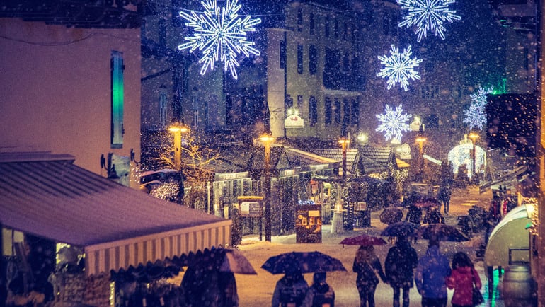 Der Zauber von Weihnachten auf der Alpe Cimbra