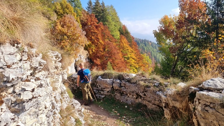 Gli itinerari de L’AltraMontagna: le trincee dell’altopiano di Folgaria, un frammento di memoria che merita di essere riscoperto