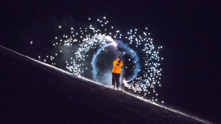 Fackelwanderungen der Skischule Lavarone