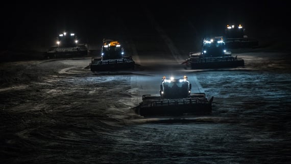 Torchlight processions of the Folgaria Ski School