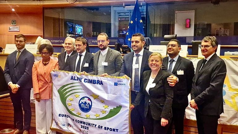 Alpe Cimbra proclamata Comunità Europea dello Sport 2025