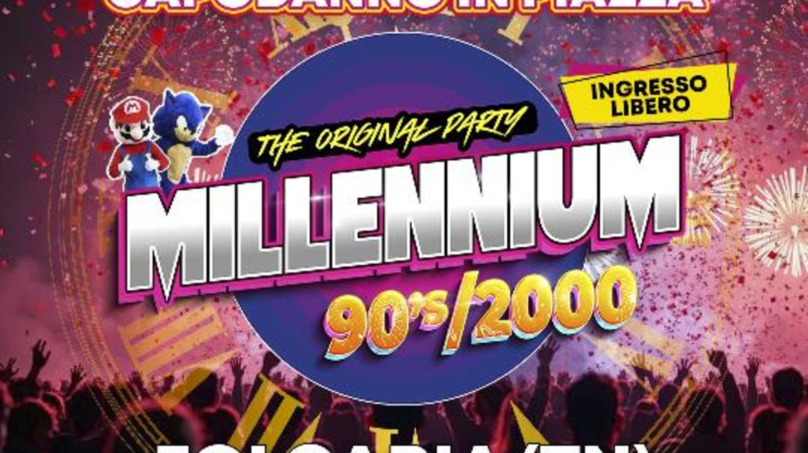 Capodanno con il MILLENNIUM 90/2000!