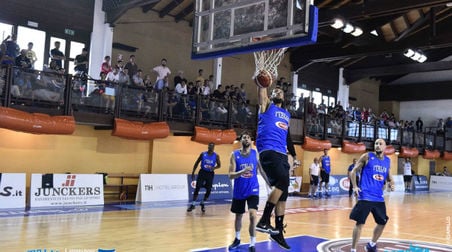 Ritiro Nazionale Italiana Pallacanestro: TRAINING CAMP FOLGARIA 2017